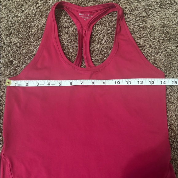 Athleta Racerback Tank Raspberry Size XS - Picture 4 of 7
